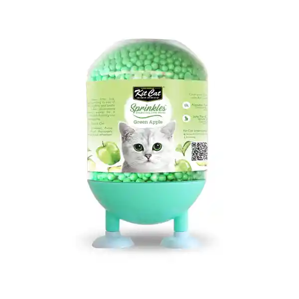 Kit Cat Sprinkles Perlas Desodorizantes Aroma Manzana Verde