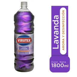 Virutex Limpiador Líquido Desinfectante con Aroma a Lavanda