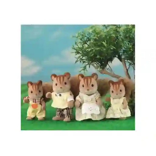 Sylvanian Families Juguete Familia Ardilla de la Nuez