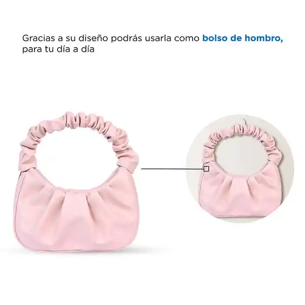 Bolso de Hombro de Embrague Suave Miniso