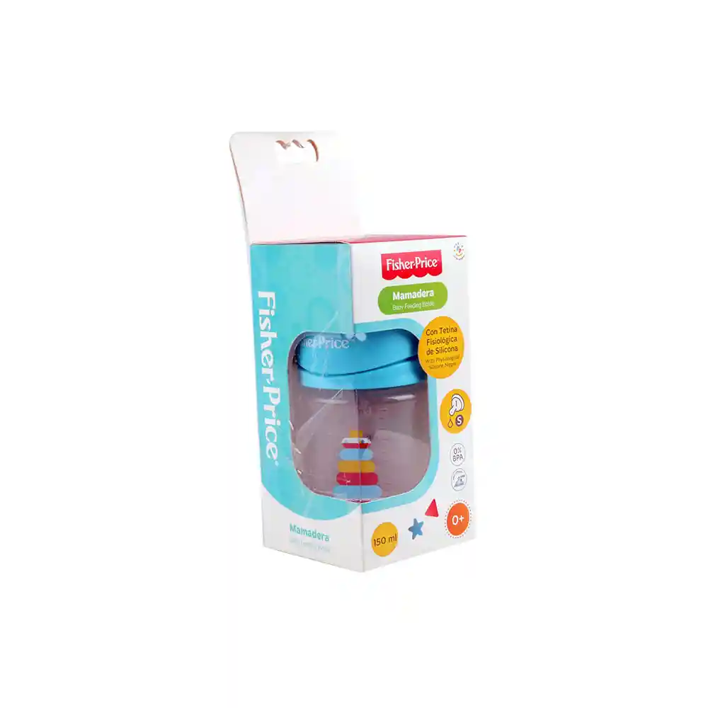 Mamadera Toys 150 ml Celeste