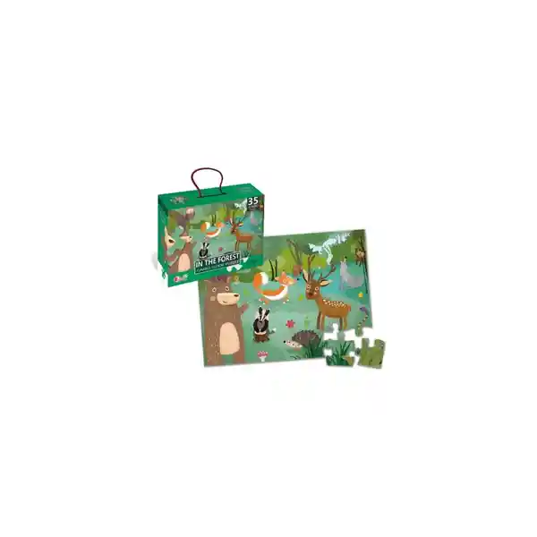 Puzzle Jumbo Animales Del Bosque