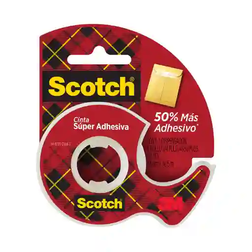 Scotch Cinta Super Adhesiva con Despachador