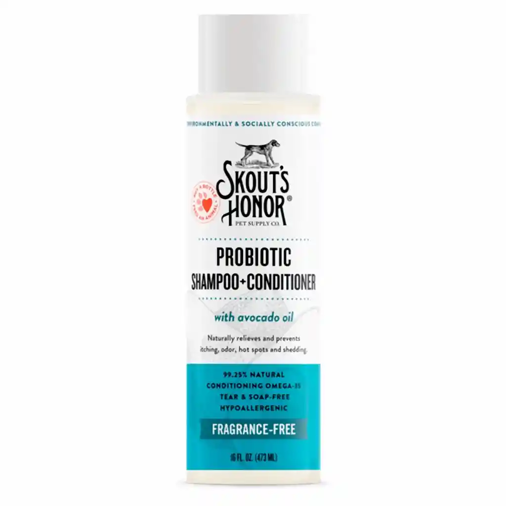 Skouts Honor Shampoo Acondicionador Probiótico Sin Perfume