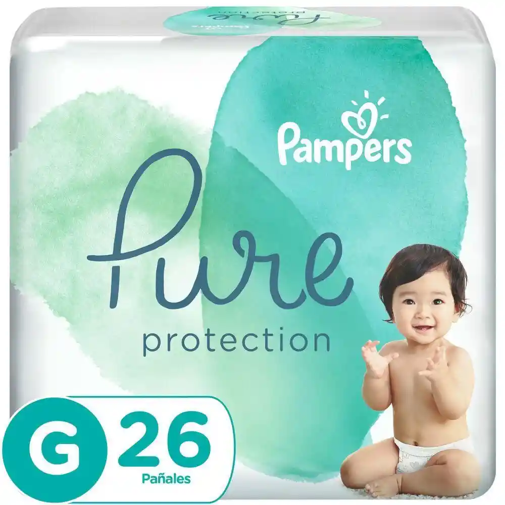 Pampers Pañal Pure Protection