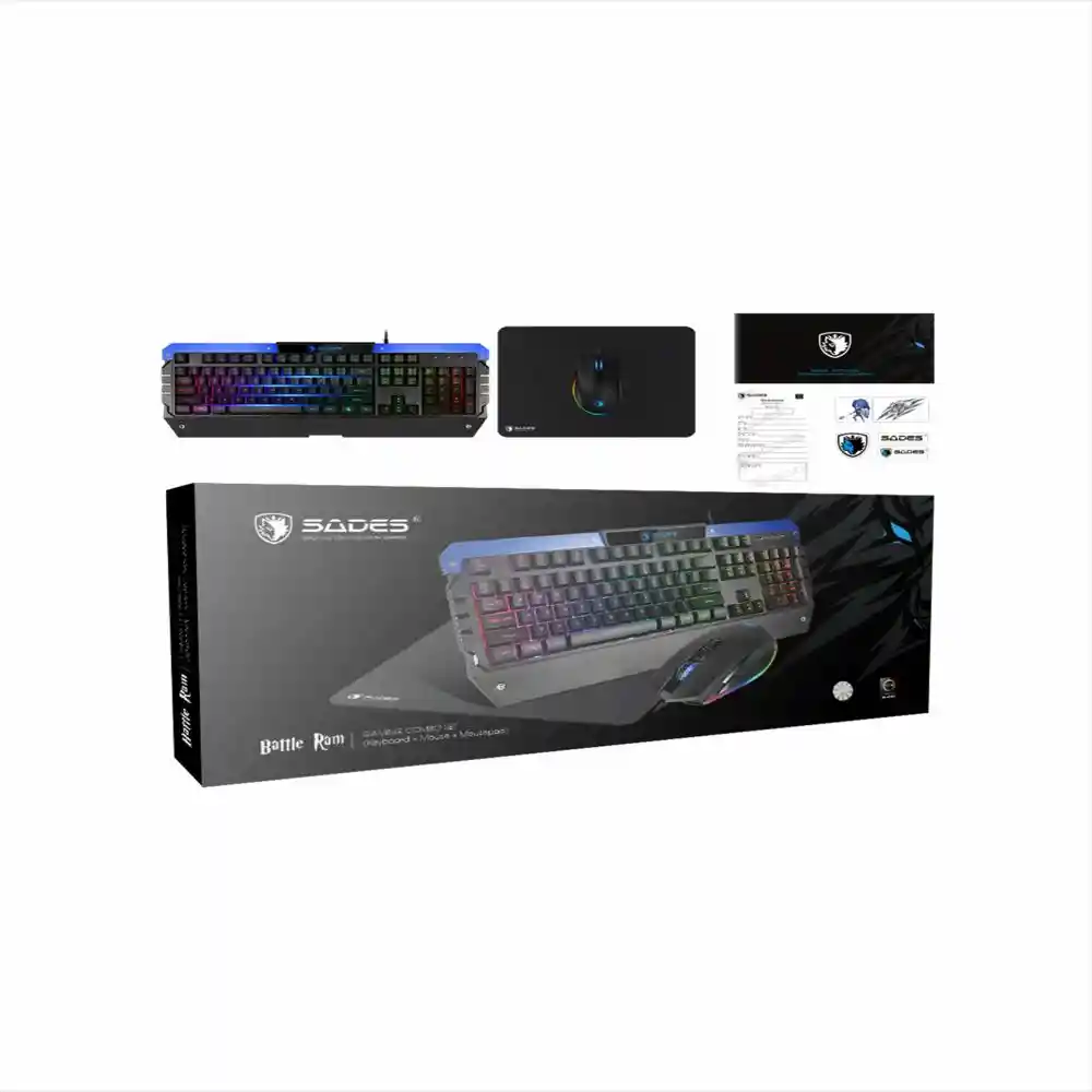 Sades Set Gamer Battle Ram SA-D10