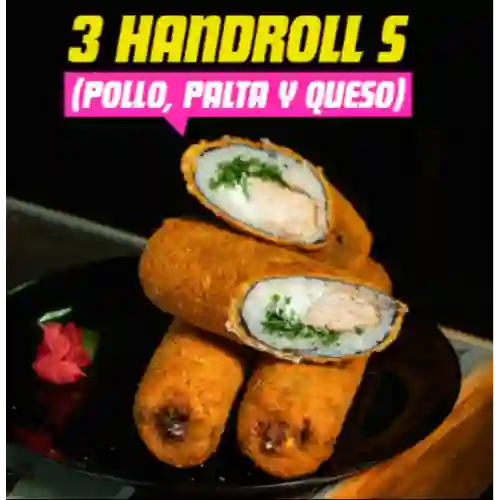 Promo 3 Handrolls de Pollo