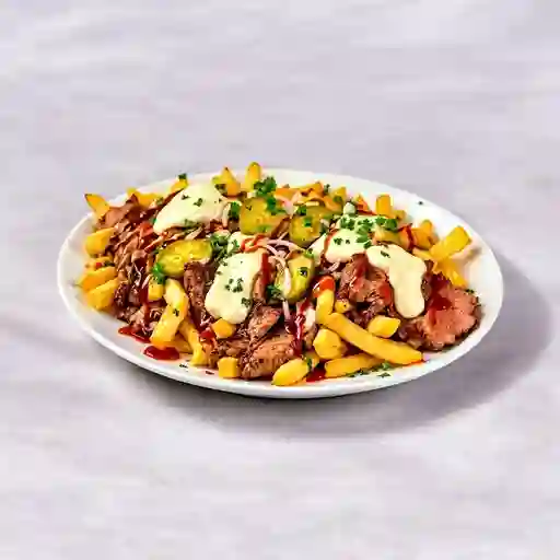 Shawarma Libanes + 2 Salsas Arabes