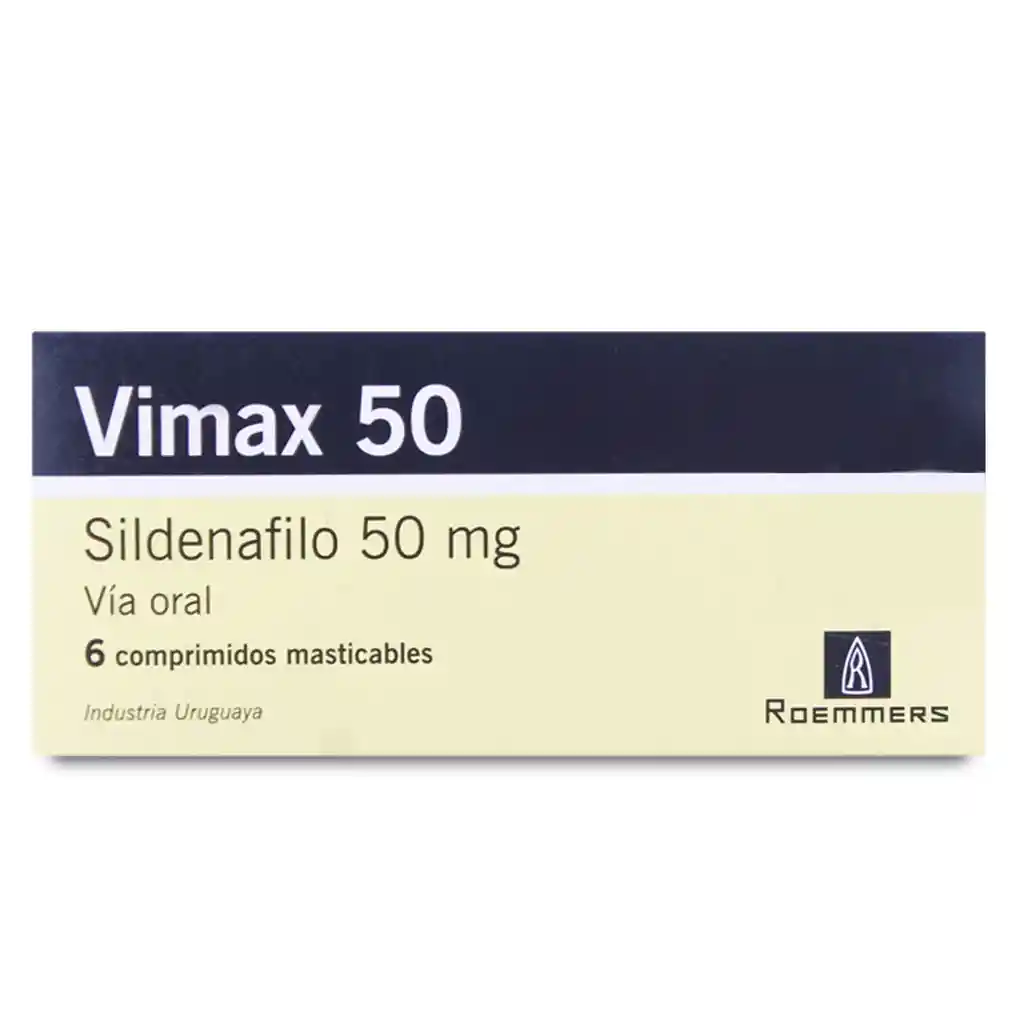 comp Vimax Disfuncion Erectil  Mast 6Un Sildenafil 50Mg