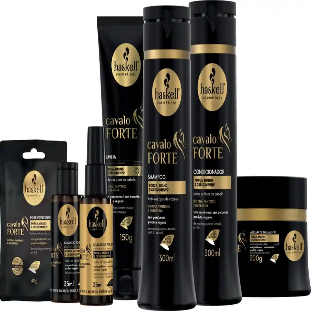 HASKELL Shampoo Cavalo Forte para Crecimiento