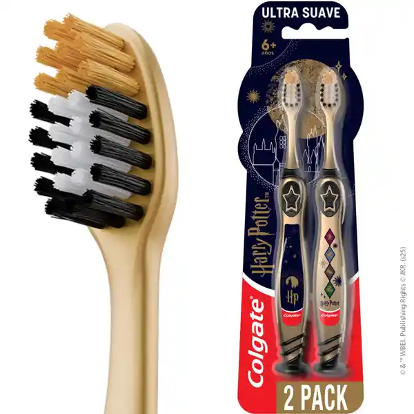Colgate Cepillo de Dientes Infantil Harry Potter Ultra Suave