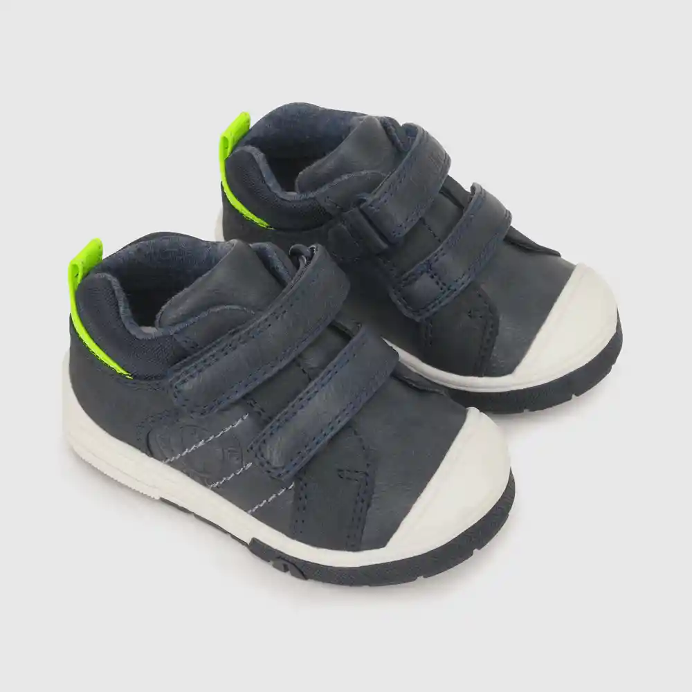 Botines Para Niño Azul Talla 21