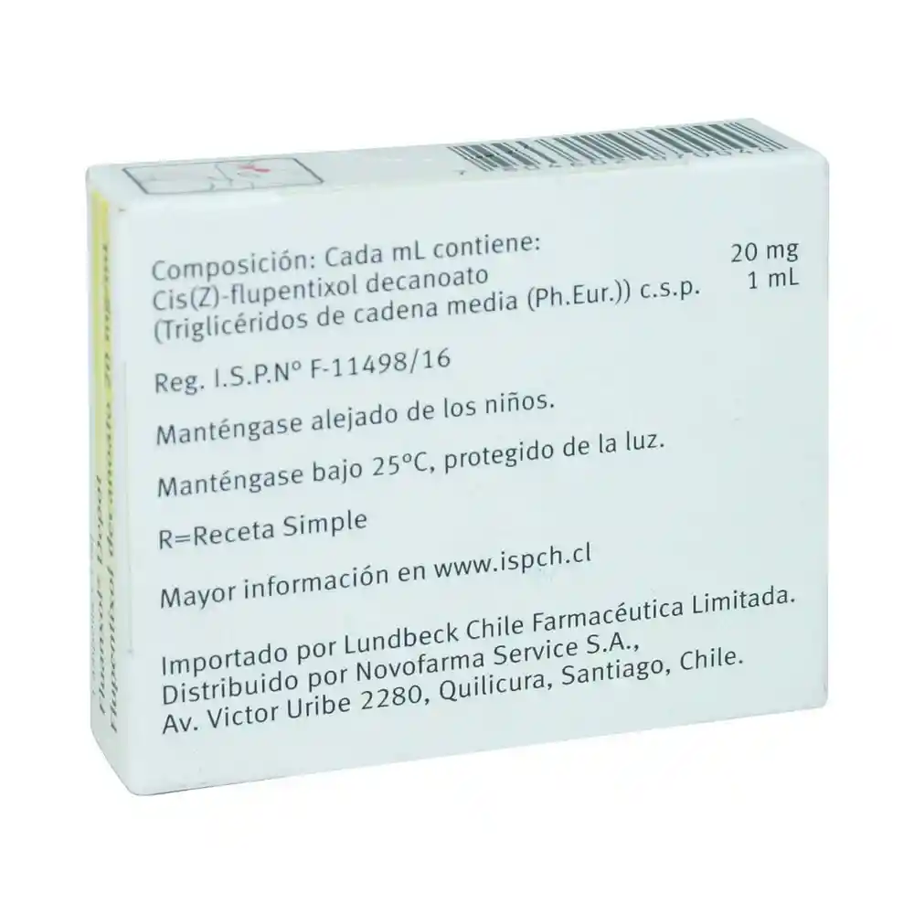 Fluanxol Depot 20 mg/mL Solucion Inyectable