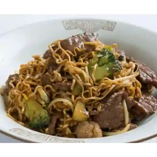 Chaumin con Carne Mongoliana