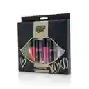 Set Labiales Gloss Matte X4