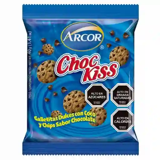 Choc Kiss Galletas Dulces Mini con Coco y Chips de Chocolate