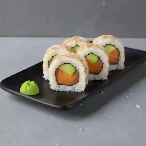 Salmón, palta y cebollín