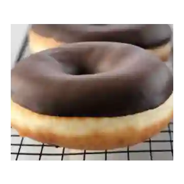Donut Medio Baño Chocolate