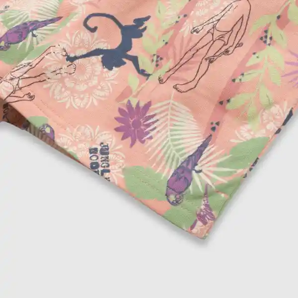 Short Libro de la Selva de Niña Salmón Talla 8A Colloky