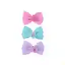 Set Broches Para Cabello Forma de Moño Miniso