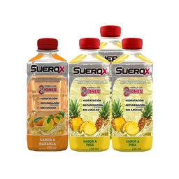 Combo Suerox Bebida Isotonica Naranja 630 mL Suerox Bebida Isoto