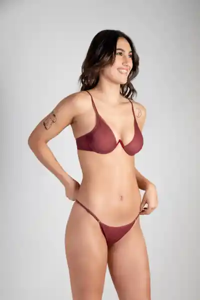 Angela Hincapie Bralette Magna Clay Talla L