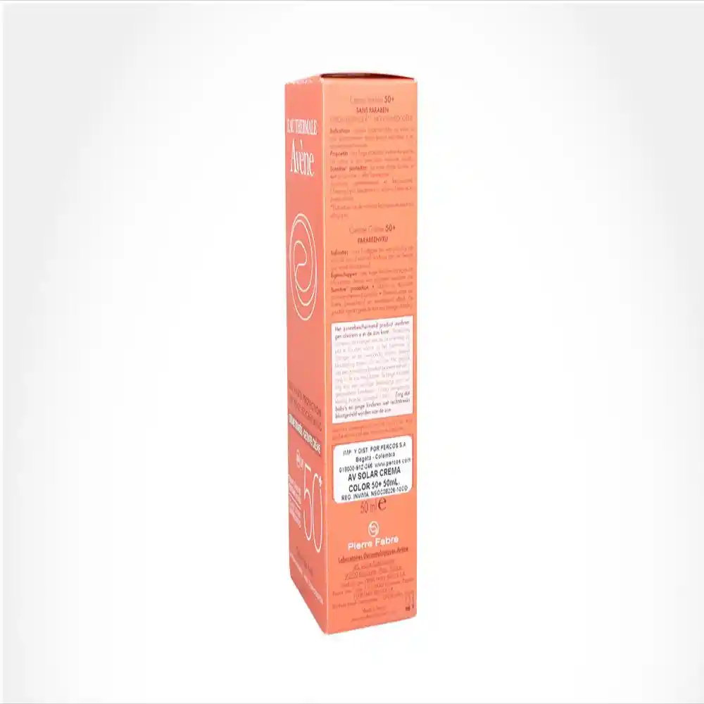 Avene Protector Facial Crema Color Fps 50+