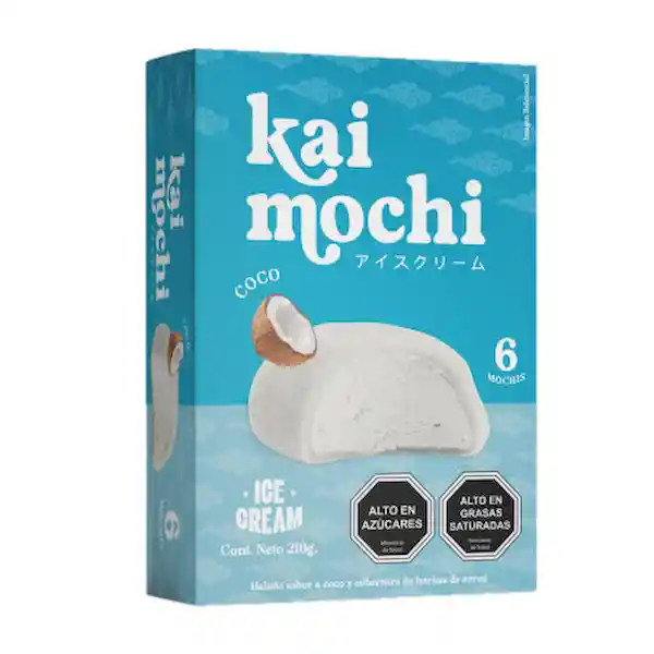 Kai Mochi Helado Coco