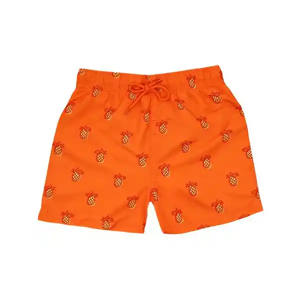 Traje de Baño Fashion Naranja Talla 4