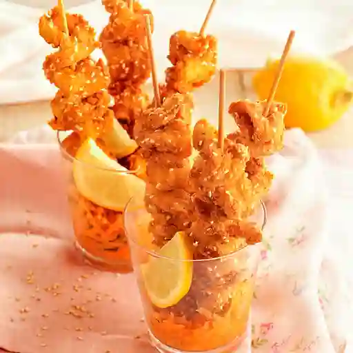 Brocheta de Camarón Krispy