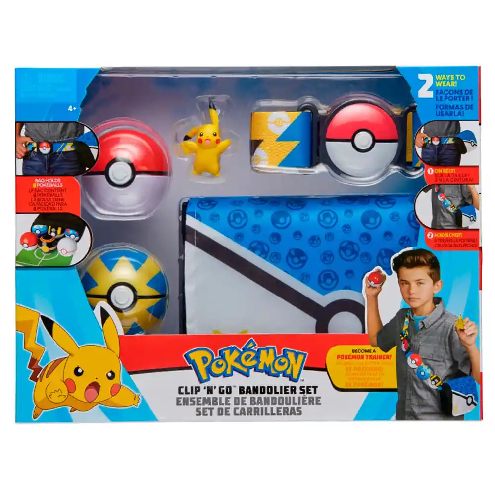 Juguete Kit Pokemon Bandolier