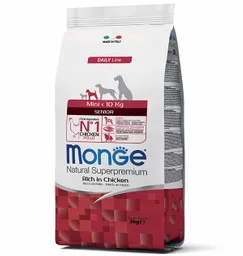 Monge Alimento para Perro Mini Senior Pollo