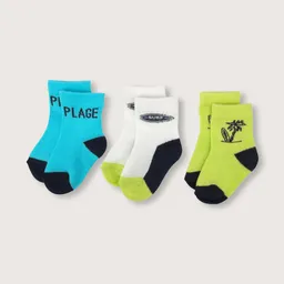 Pack Calcetines De Bebé Surf Niño Verde Talla 14/16