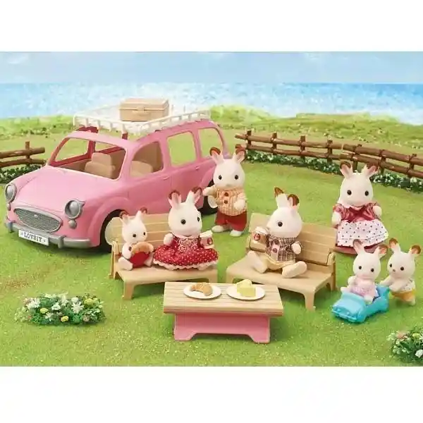 Sylvanian Families Juguete Monovolumen de Pícnic Familiar