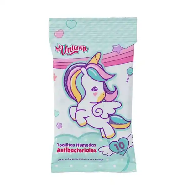 Gelatti Wipe Unicornio Antibacterial 20 x 1