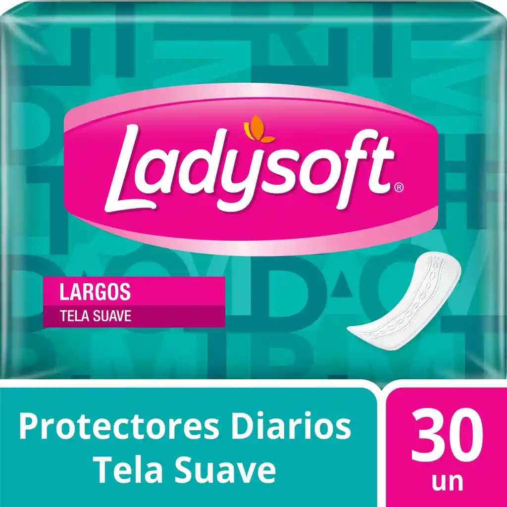 Ladysoft Protector Diario Largos Tela Suave