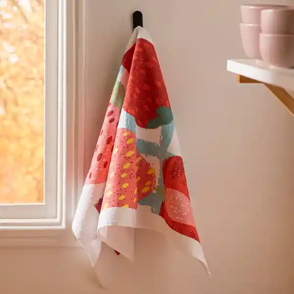 Paño Cocina de Algodón Velour Estampado Casaideas