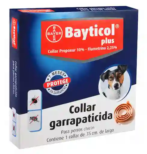 Bayticol Collar Garrapaticida Para Perro Chico