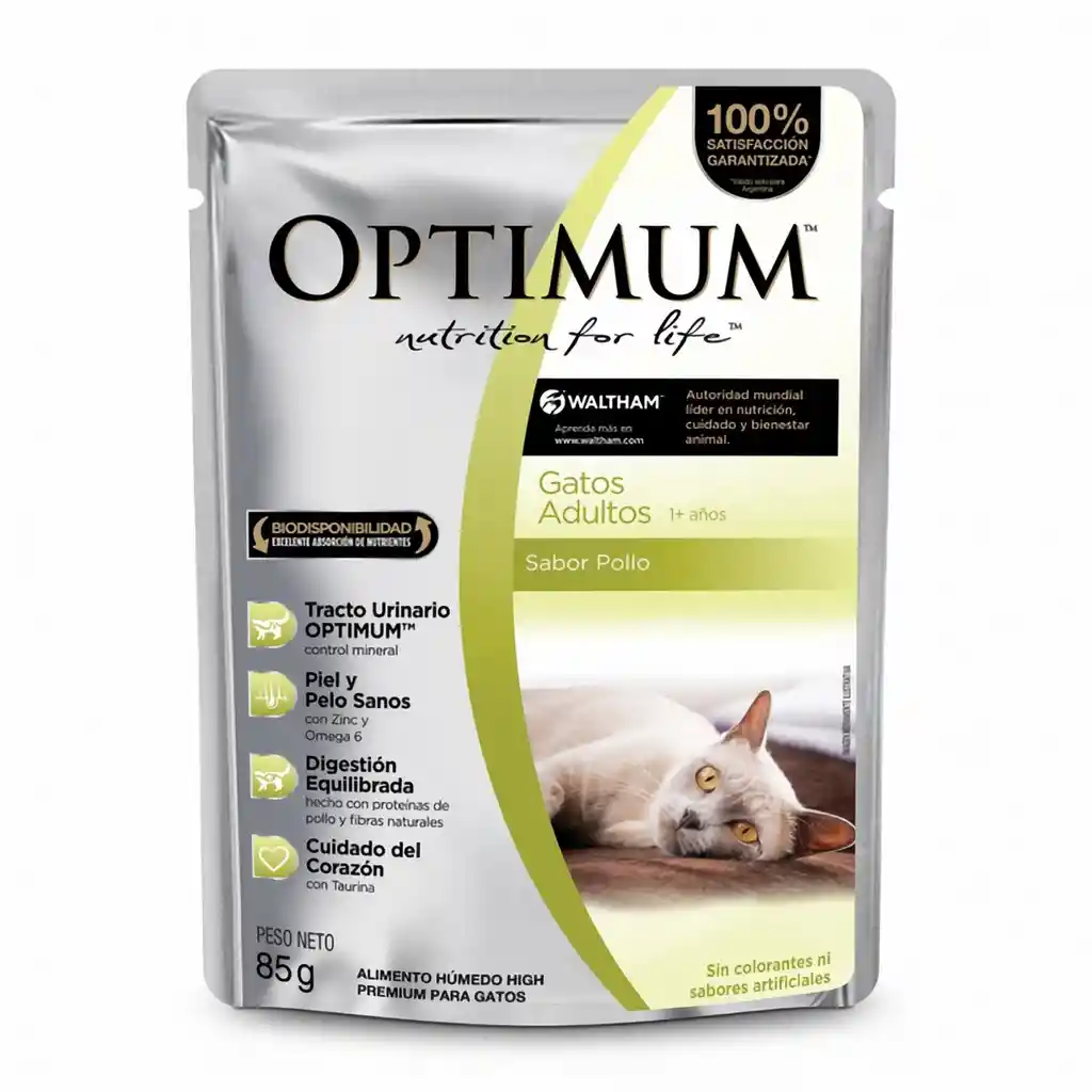 Optimum Alimento Para Gato Adulto Pollo