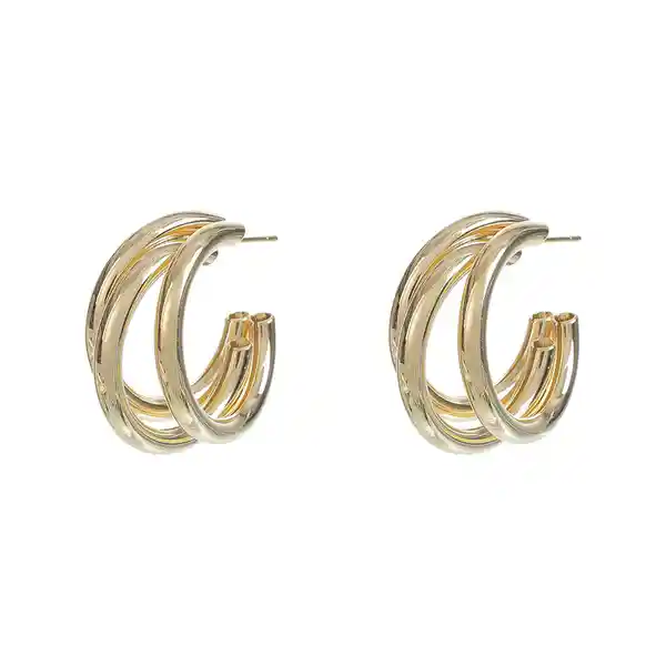 Aretes Estilo Occidental Aguja de Plata S925 Miniso