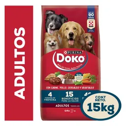 Doko Alimento Para Perro Adulto Carne y Cereales