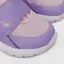 Zapatillas Deportiva Velcro Caña Baja Niña Morado 23