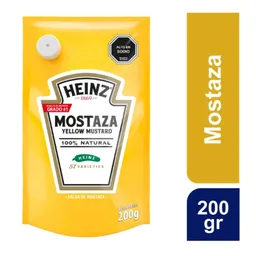 Mostaza Heinz Yellow Mustard Regular Doypack