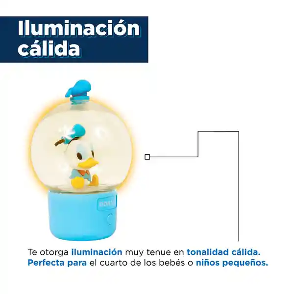 Lámpara de Noche Luz Led Modelo Ald Db33 Donald Duck Miniso