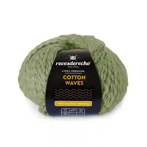 Cotton Waves - Verde Menta 092 100 Gr