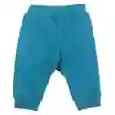 Pantalón Buzo Bebe Niño Turquesa Pillin 6 M