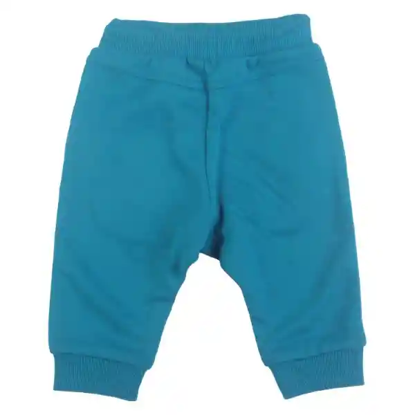 Pantalón Buzo Bebe Niño Turquesa Pillin 6 M