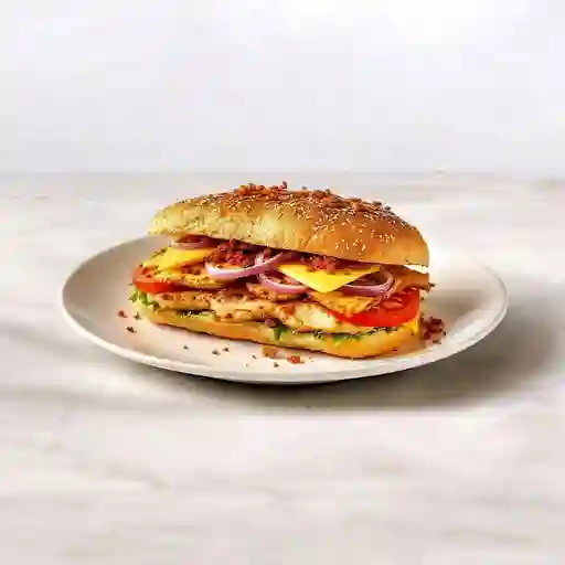 Sandwich Xl De Pollo Espanol