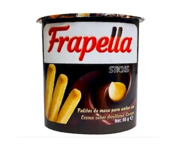 Frapella Palitos de Masa Con Crema de Avellanas