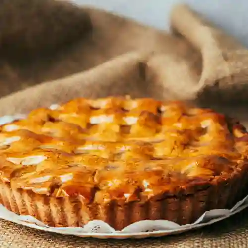 Kuchen de Manzana, Rinde 6 Porciones.